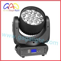 19x12w wash led moving head light with zoom