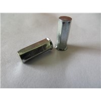China carbon steel(iron) Galvanization small countersunk head hexagon blind rivet nuts