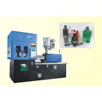 Single stage injection blow moulding machine for small high-end bottle