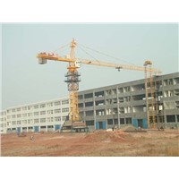 Track traveling type tower crane