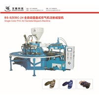 single color PVC air slipper injection machine