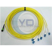 12core MPO/MTP-LC duplex uniboot Fanout Cable