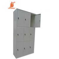 9 Door Metal Storage Wardrobe Closet Cabinet