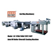 Auto UV Roller Coating Machine for Thick and Thin Paper