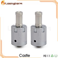 Electronic Cigarette Rebuildable Dripping Castle Atomizer with Airflow Control