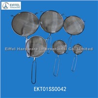Stainless steel strainers with different sizes(EKT01SS0042)