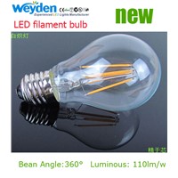 HOT SELL FILAMEND  LED  BULBS 2W 4W  6W   ANGLE:360