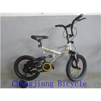 fashion new model children's bmx bike with suspensions and v-brake