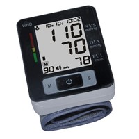 Wrist blood pressure monitor blood pressure measuring device for home use