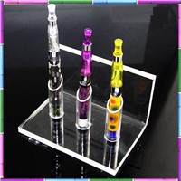 creative design 3 hole display stand for e cig display case