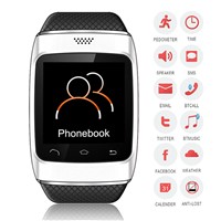 2014 Smart bluetooth watch work with Iphone/ Androind mobile phone with anti-lost function