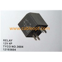 Auto relay TYCO NO.3604 12193604