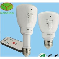 Multi-functional rechargeable 3w emergency led bulb lamp