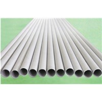 Seamless titanium pipe for heat exchanger