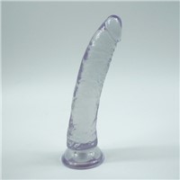 Sex Toy for Women, Transparent Dildos, ADULT TOY, tpr