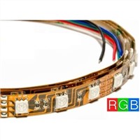 SMD5050 RGB flexible led strip light colour changing