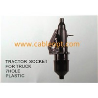 Tractor socket for truck 7 hole