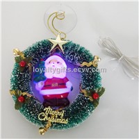 USB Mini colorful Christmas man circle decorative LED light