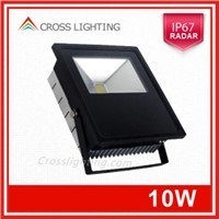 with good heating dissipation 10W flood light with sensor