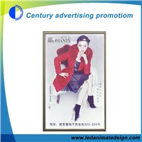 Business advertising led snap light box