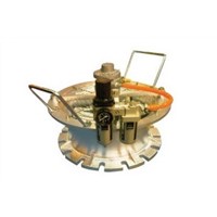 Pneumatic turbine fan