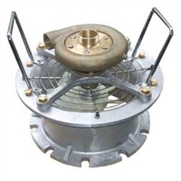 Water turbine fan