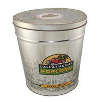 popcorn tin bucket food container