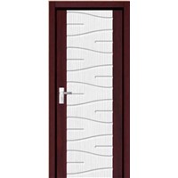 Interior MDF plank door with different colors
