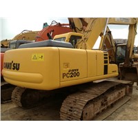 used Komatsu PC200-6E  excavator, used pc200-6 excavator