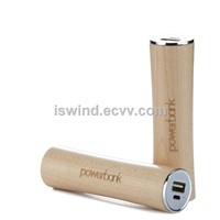 Natural Wooden mini power bank