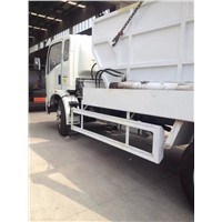 SINOTRUK HOWO 5T Swing Arm Garbage Truck With DEFANG Brand Hydraulic system