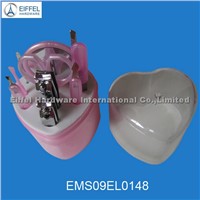 Promotional nail care set in Heart-shape case (EMS09EL0148)