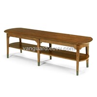 Wooden/Veneer Bench Cocktail Table