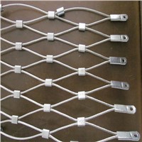 stainless steel wire cable mesh fence