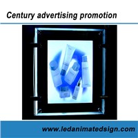 Advertising acrylic led slim light box