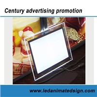 Desktop acrylic led light box