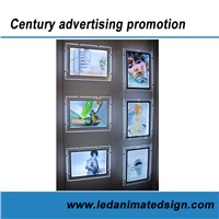 Ultra thin crystal light box