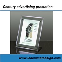 Acrylic Frameless led light box for supermarket