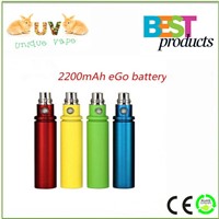 Newest E Cigarette Ego Kgo 1 Week 2200mah Battery