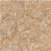 Polished faux marble floor tiles