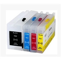 refillable hp950,hp951 ink cartridge  with arc chip for hp8100 ,hp8600 printer