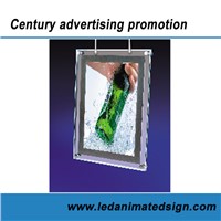 Ultra thin acrylic light box