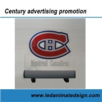 Promotion led edge lit sign