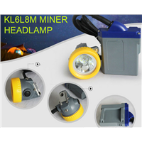 6.6Ah Li-ion Lamp LED Miner Safety Cap Lamp Rechargeable lighting