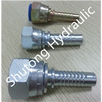 JIS Female 60cone Seal with Double Hex/Hose Adapter/Hydraulic Fitting