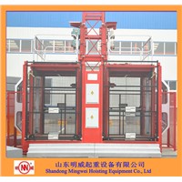 Shandong Mignwei Construction elevator/Building elevator SC100