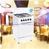 Freestanding gas cooker with white color