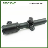 1-10x24 tactical Sniper shooting Rifle scope 10 times zoom Optical Gunsight