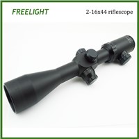 2-16x44 Military optical Sight, Wide Field Long Eye Relief High Resolution riflescope