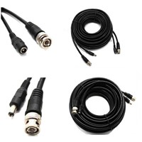 BNC DC CCTV cable for CCTV security camera manufacture / Video power cable CCTV cable
